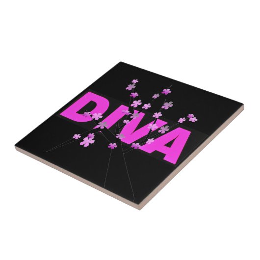 Diva Tegeltje (Zijkant)