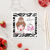 "Diva-tijd aanbreken"/ Ontspannen / Altijd! Servetten (Insitu)