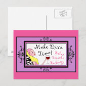 "Diva-tijd maken"/ briefkaarten verwijderen (Voorkant / Achterkant)