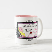 "Diva-tijd maken"/ mokken overhalen (Voorkant rechts)