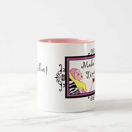 "Diva-tijd maken"/ mokken overhalen (Center)