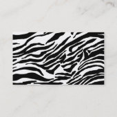 "DIVA to the Bone" Diva Visitekaartjes (Achterkant)