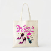 DIVA VAN 40E PARTIJ TOTE BAG (Voorkant)