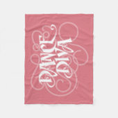 Diva van de dans fleece deken (Voorkant)