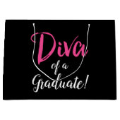 "DIVA van een Afstuderen!" Groot Cadeauzakje (Voorkant)
