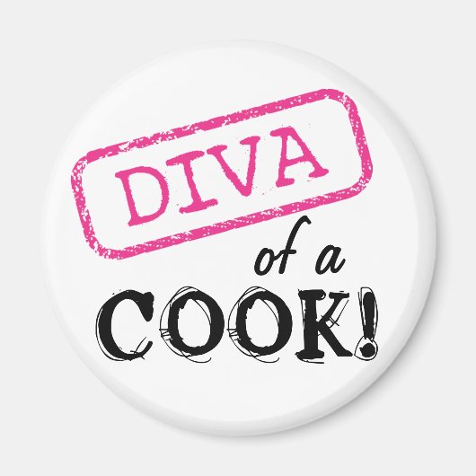 DIVA van een Cook. Magneet (Voorkant)