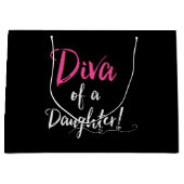 "DIVA van een dochter!" Groot Cadeauzakje (Voorkant)
