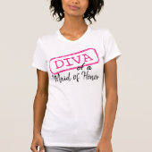 "DIVA" van een eersterangster T-shirt (Voorkant)
