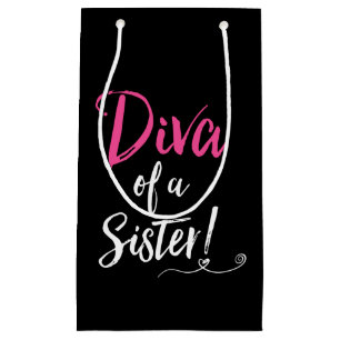"DIVA van een zuster!" Klein Cadeauzakje