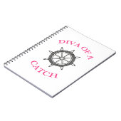 DIVA VAN Nautische Notitieboeken VOOR VANGST (Linkerzijde)