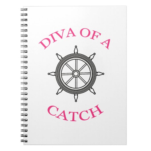 DIVA VAN Nautische Notitieboeken VOOR VANGST (Voorkant)
