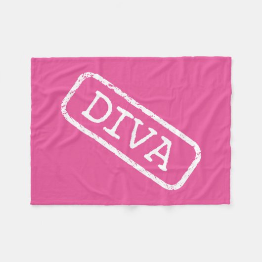 "DIVA"-ventilatorbakens Fleece Deken (Voorkant (Horizontaal))