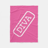 "DIVA"-ventilatorbakens Fleece Deken (Voorkant)