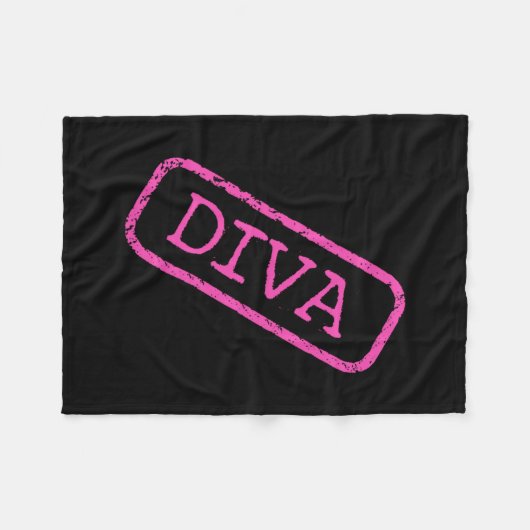 "DIVA"-ventilatorbakens Fleece Deken (Voorkant (Horizontaal))