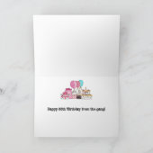 diva verjaardag, Proost voor uw 50ste VERJAARDAG!! Kaart (Binnen)