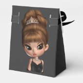 Diva verjaardagsfeestje bedankdoosjes (Achterkant)