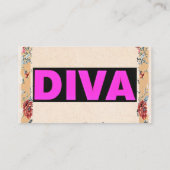Diva-Visitekaartje Visitekaartje (Achterkant)