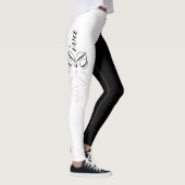 Diva Vrouwen witte leggings (Rechts)
