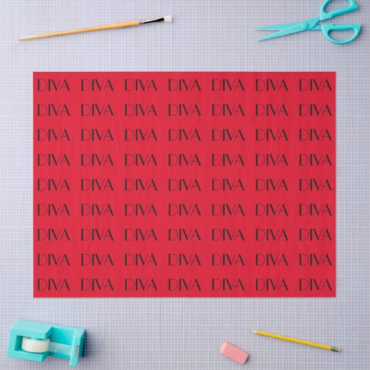 "DIVA"-WEEFSELPAPIER TISSUEPAPIER (Craft)