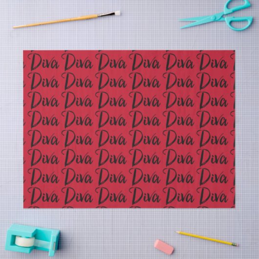 "DIVA"-WEEFSELPAPIER TISSUEPAPIER (Craft)