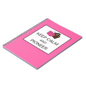 "Diva with a Book Bag" Notitieboek (Linkerzijde)