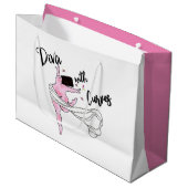 "Diva with Curves" Cadeautas (Voorkant Gekanteld)