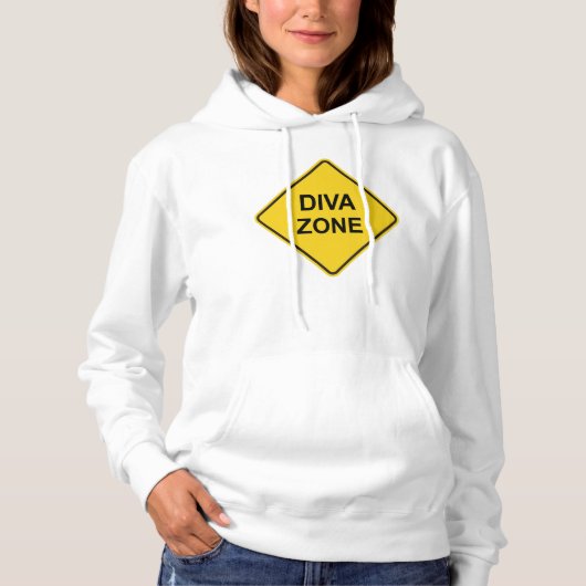 Diva Zone Hoodie (Voorkant)