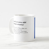 Divabearglobe, Diva Beer zegt... het leven is in.. Koffiemok (Voorkant links)