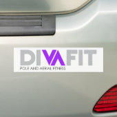 DivaFit Bumpersticker (licht) (Op auto)
