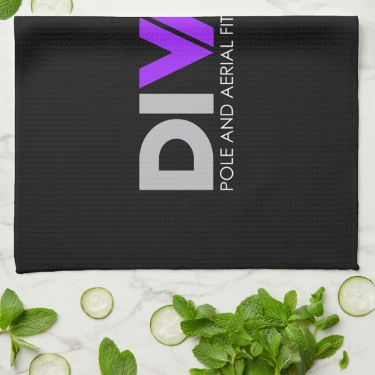 DivaFit Towel (donker) Theedoek (Gevouwen)