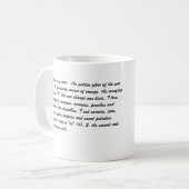 Divahil, Hallo, ik ben Diva Hilary. Mijn Koffiemok (Voorkant links)