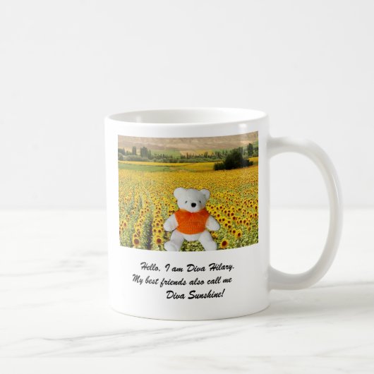 Divahil, Hallo, ik ben Diva Hilary. Mijn Koffiemok (Rechts)