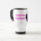 Divakat met sprankel reisbeker (Voorkant links)