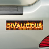 divalent bumpersticker (Op auto)