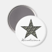 Divalicious Collectie - Gepersonaliseerd Magneet (Voorkant / Achterkant)