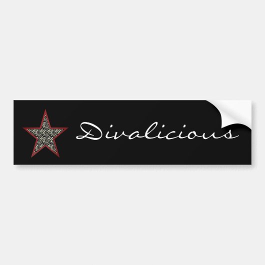 Divalicious Collectie Sticker (Voorkant)