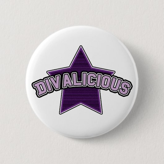 Divalselijk Ronde Button 5,7 Cm (Voorkant)