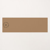 DIVAmalistisch luipaard afdrukken Yoga Mat (Achterkant (horizontaal))