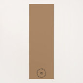 DIVAmalistisch luipaard afdrukken Yoga Mat (Achterkant)