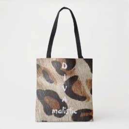 DIVAmalistisch-luipafdruk-Canvas tas