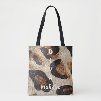 DIVAmalistisch-luipafdruk-Canvas tas