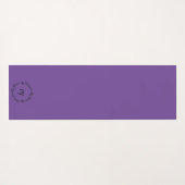 DIVAmalistisch Paarse snakeskin Yoga Mat afdrukken (Achterkant (horizontaal))