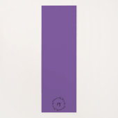 DIVAmalistisch Paarse snakeskin Yoga Mat afdrukken (Achterkant)