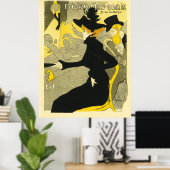 Divan Japonais by Henri de Toulouse-Lautrec Poster (Thuiskantoor)