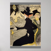 Divan Japonais Toulouse-Lautrec  kunst Poster (Voorkant)