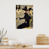 Divan Japonais Toulouse-Lautrec  kunst Poster (Keuken)