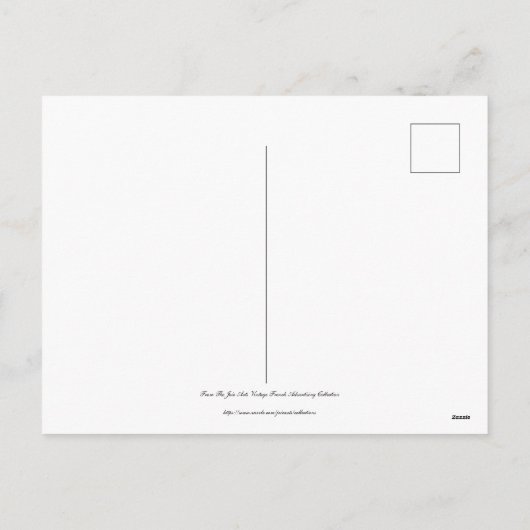 Divan Japonaise  Adverteren Feestdagenkaart (Achterkant)