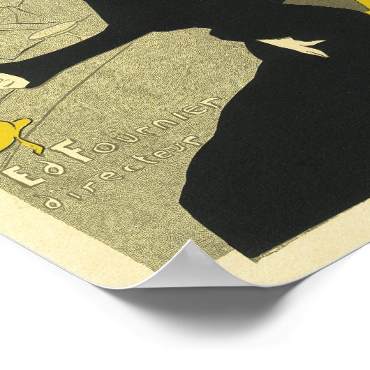 Divan Japonaise  Adverteren Poster (Hoek)