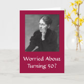 Diva's 50ste verjaardag Kaart voor vrouwen (Gele Bloem)