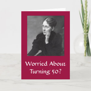 Diva's 50ste verjaardag Kaart voor vrouwen